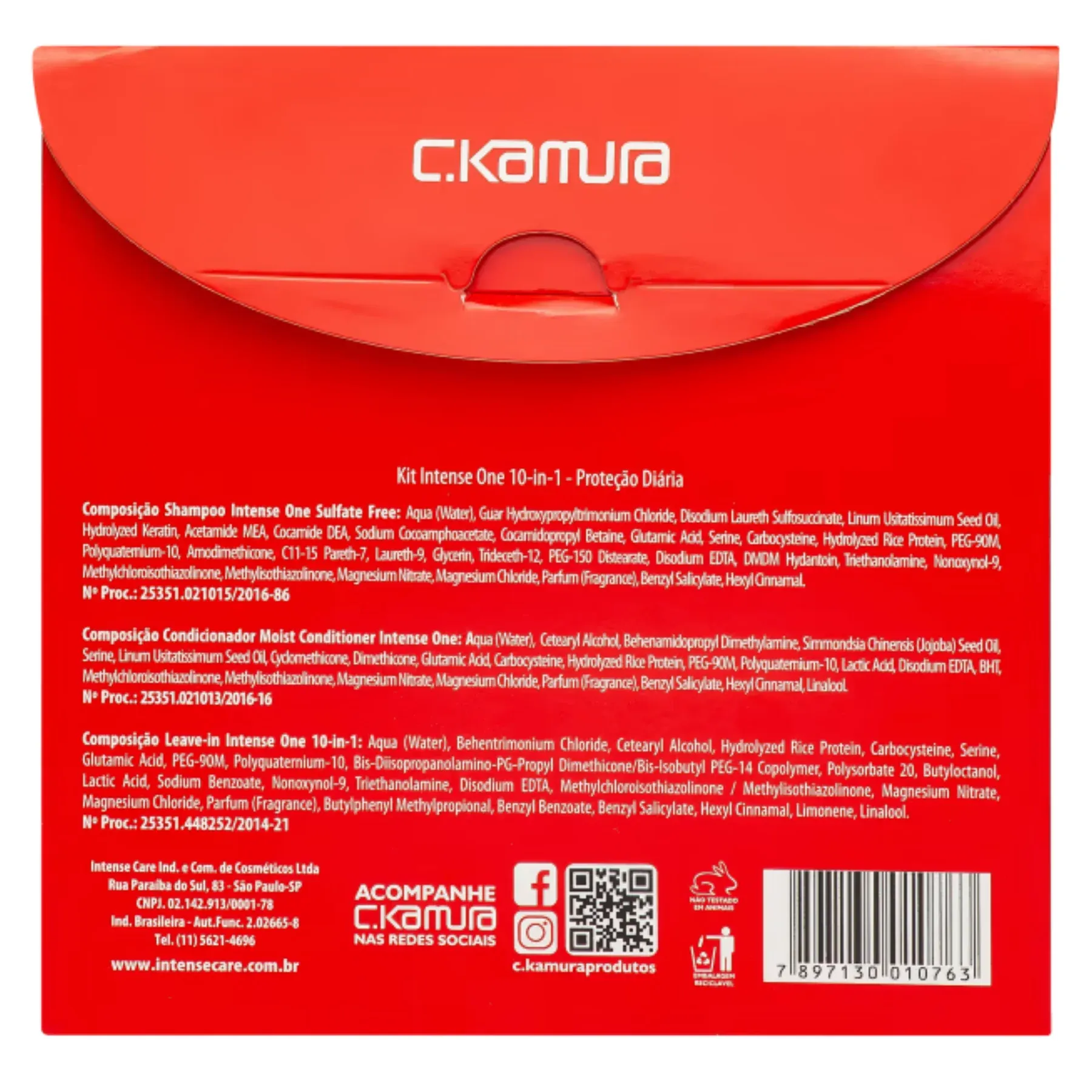 Kit C.Kamura Intense One Protecao Diaria 3 Produtos 180ml -2-